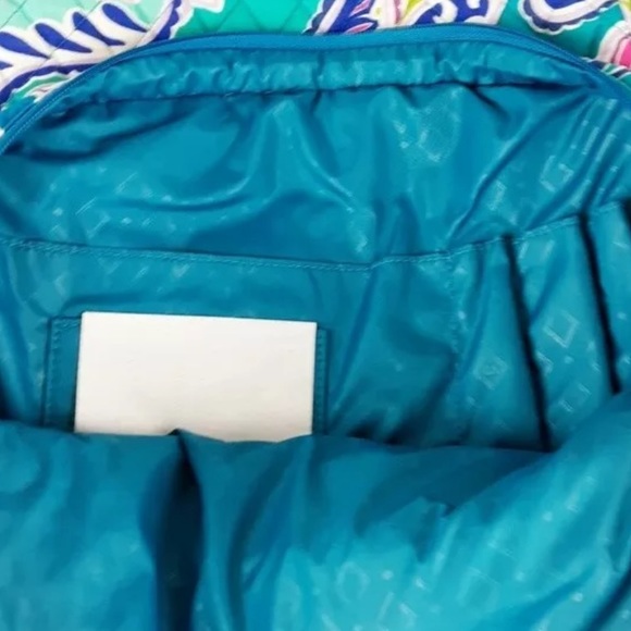 Vera Bradley large essential backpack Waikiki NWT - Picture 6 of 8